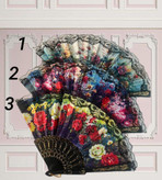 بادبزن دستی با دسته پلاستیکی در طرحهای رنگارنگ و تابستانی، سبک و قابل حمل